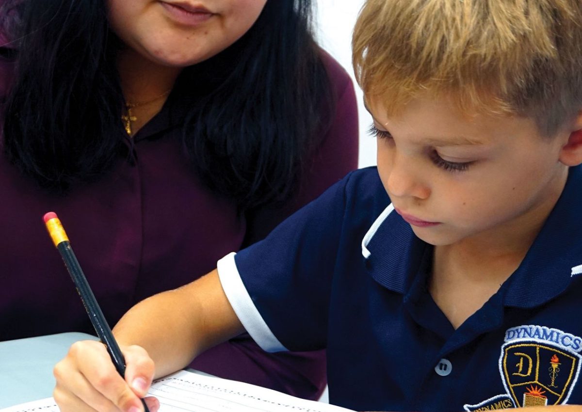 boy at Dynamics International School